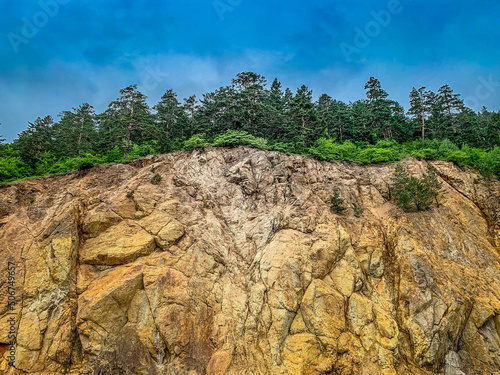 rock and sky