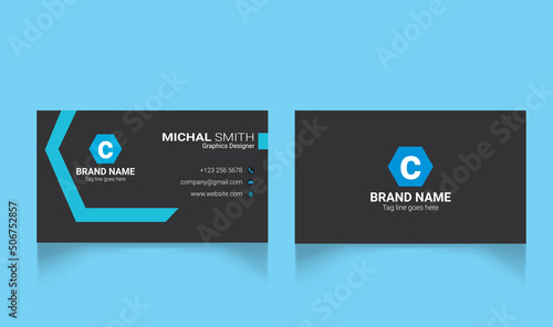 
professional creative stunning vertical business card design clean print ready