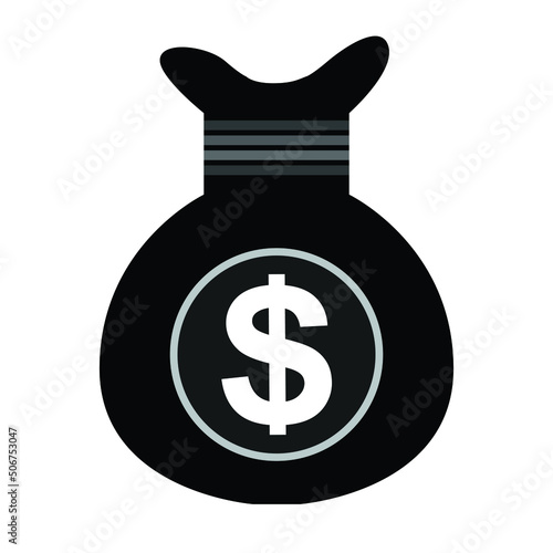 bag with dollar