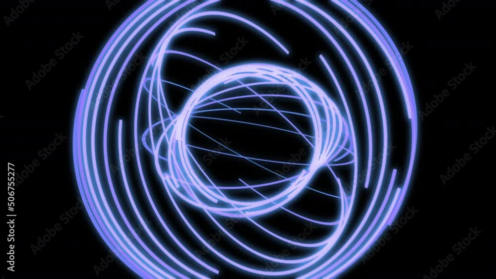 3D Spirograph Purple VJ Loop Animation Background 3D Spirograph Purple VJ Loop Animation Background