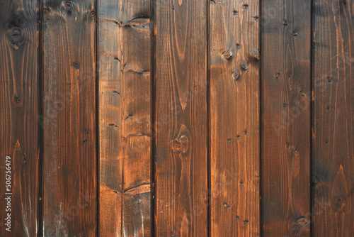Vertical wood texture - wooden planks. © Jan Dzacovsky