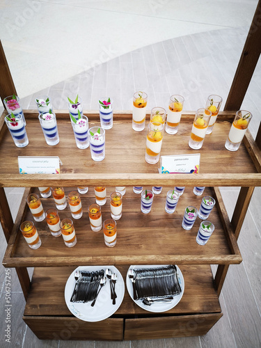 A buffet set