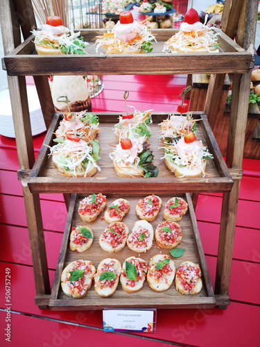 A buffet set
