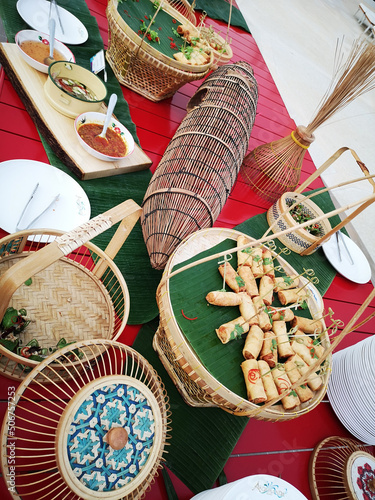 A buffet set