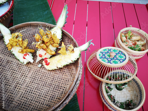 A buffet set