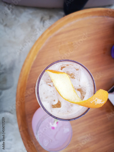 glass of lemonade