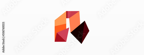 Free Download Abstract line and triangle background. Creative geometric abstract backdrop. Business template for wallpaper, banner, background or landing - GFXLoad