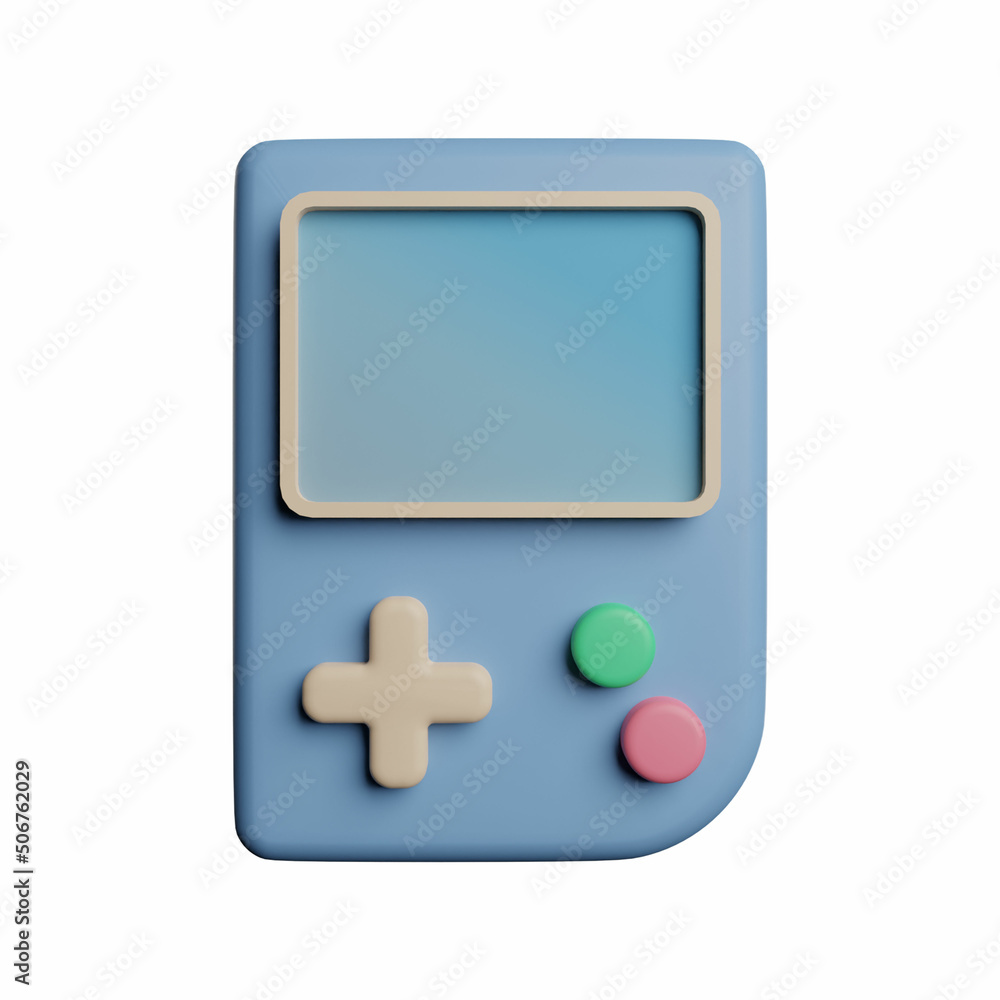 3d rendering illustration Game Console Photo HD 3d rendering illustration Game Console Photo HD