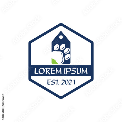 pets care logo , pets shop logo