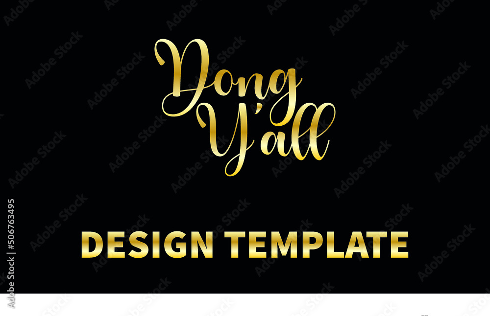 dong you all vector logo monogram template dong you all vector logo monogram template