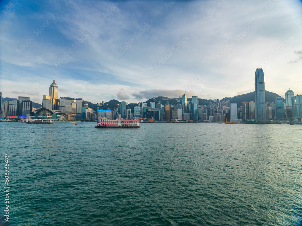 Hong Kong Cityscape at Morning