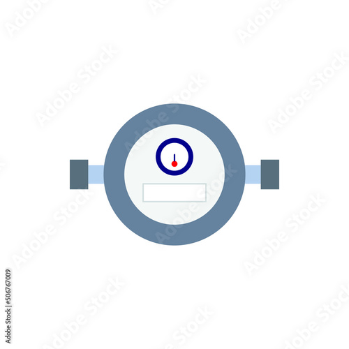 water meter vector for website symbol icon presentation