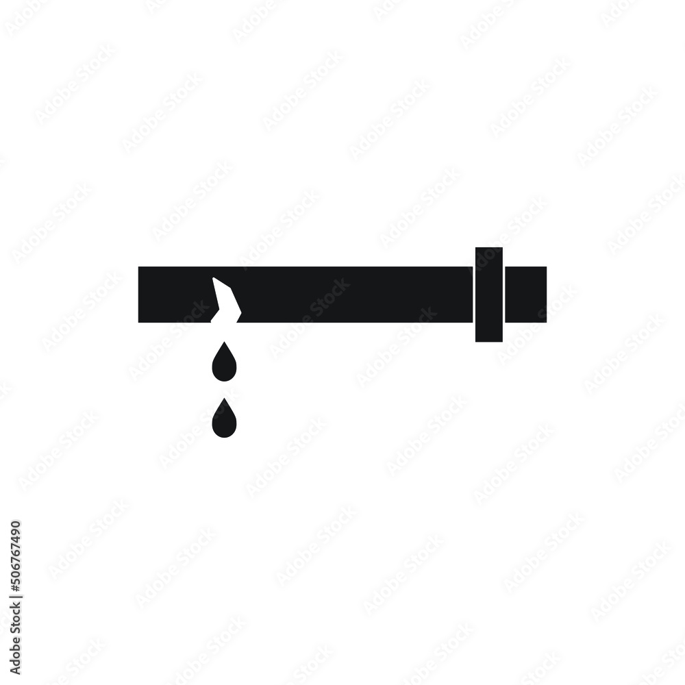pipe water vector for website symbol icon presentation