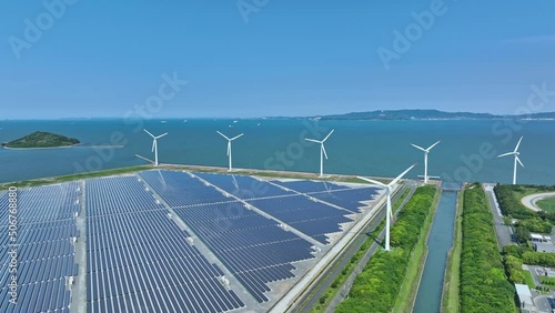 再生可能エネルギー・太陽光発電・風力発電・ドローン