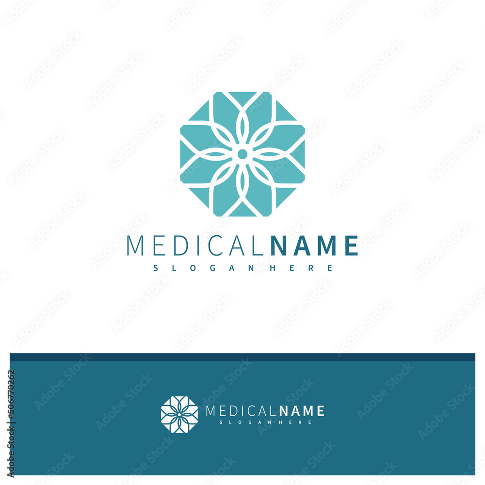 Abstract Leaf Luxury Logo Design. Creative flower Idea logos designs Vector illustration template Abstract Leaf Luxury Logo Design. Creative flower Idea logos designs Vector illustration template