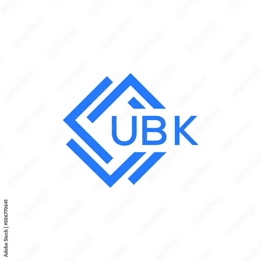 UBK technology letter logo design on white background. UBK creative initials technology letter logo concept. UBK technology letter design. UBK technology letter logo design on white background. UBK creative initials technology letter logo concept. UBK technology letter design.