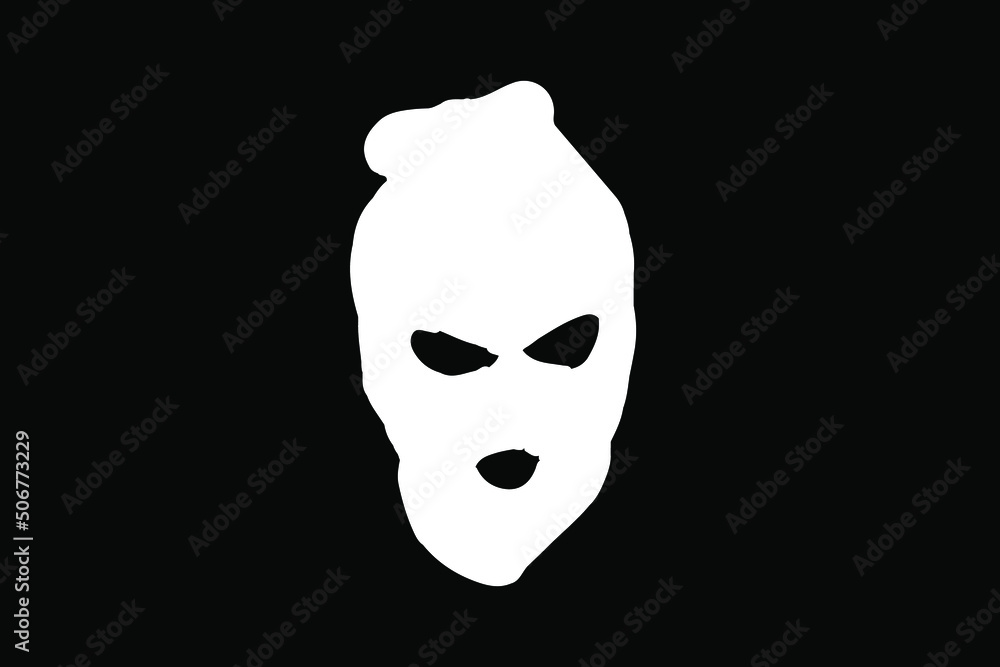 black and white mask black and white mask