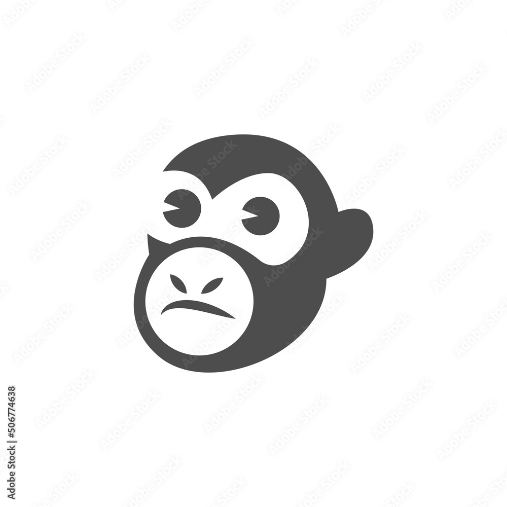 Menkey logo icon illustration Menkey logo icon illustration