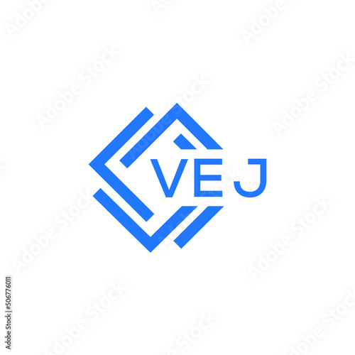 Free Download VEJ technology letter logo design on white  background. VEJ creative initials technology letter logo concept. VEJ technology letter design. - GFXLoad