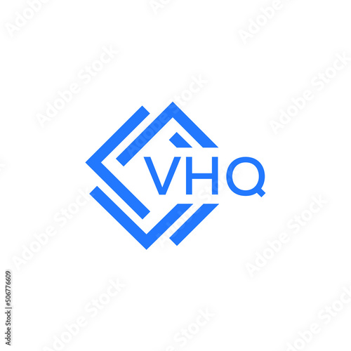 Free Download VHQ technology letter logo design on white  background. VHQ creative initials technology letter logo concept. VHQ technology letter design. - GFXLoad