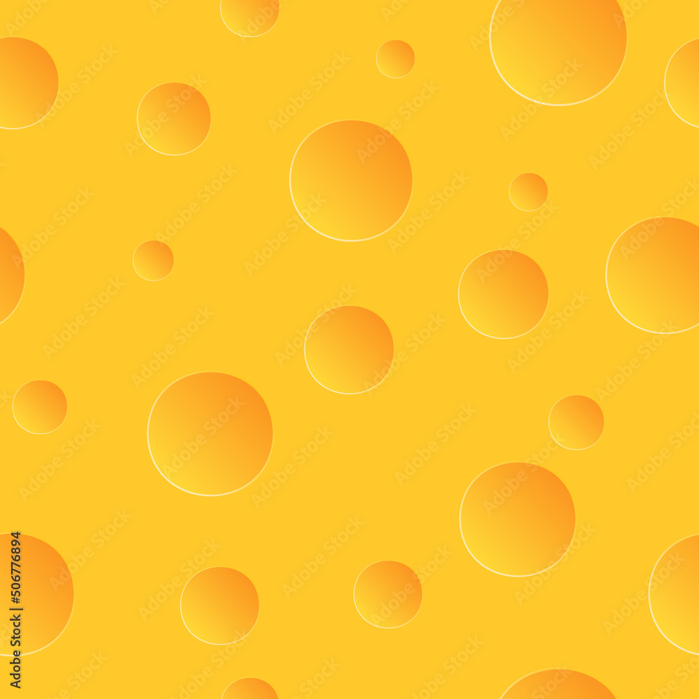 Vector cheese background. Template for your design. A piece of delicious cheese