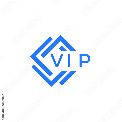 Free Download VIP technology letter logo design on white  background. VIP creative initials technology letter logo concept. VIP technology letter design. - GFXLoad