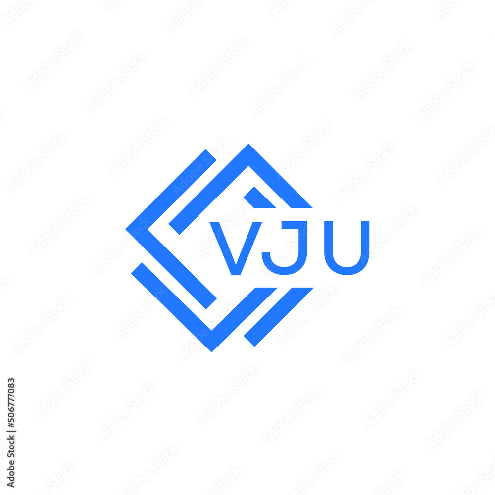 VJU technology letter logo design on white background. VJU creative initials technology letter logo concept. VJU technology letter design. VJU technology letter logo design on white background. VJU creative initials technology letter logo concept. VJU technology letter design.