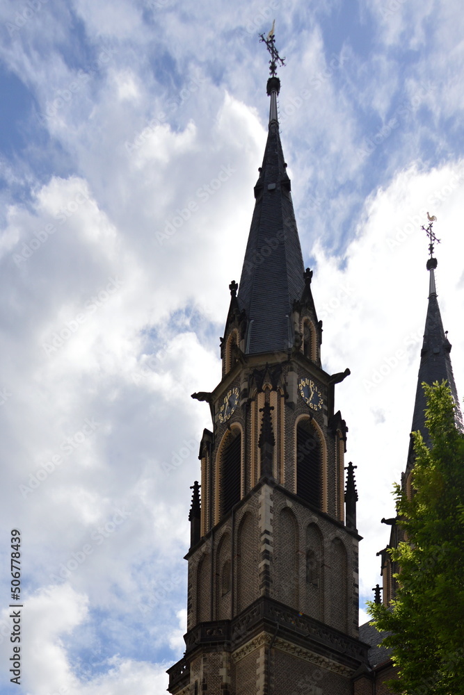 Historische Kirche in der Altstadt von Bonn, Nordrhein - Westfalen