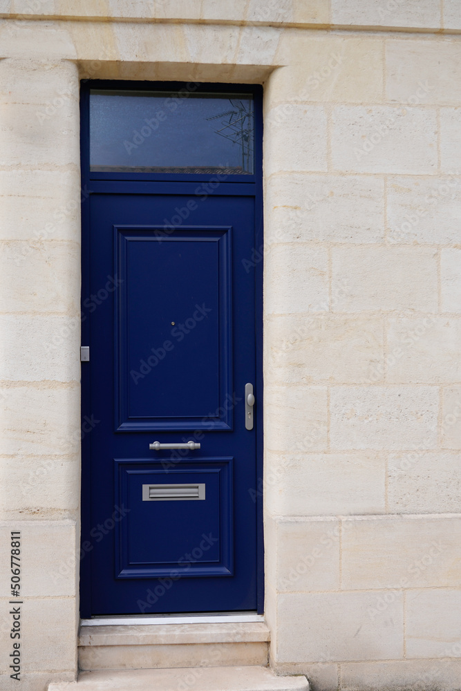 blue door home entrance wooden new modern changed blue door home entrance wooden new modern changed