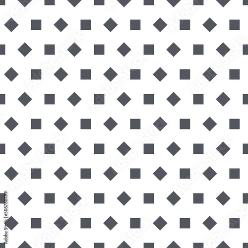 Grey tiny squares seamless pattern with white background.
