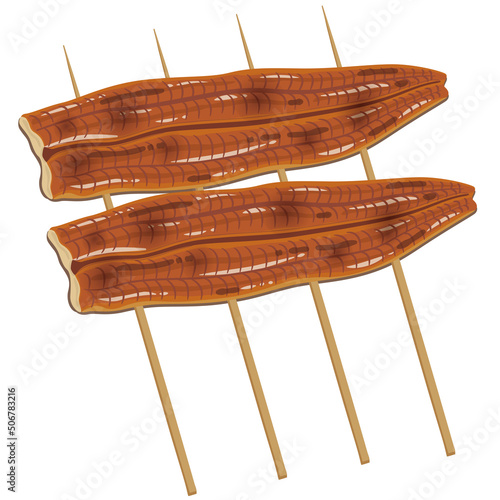うなぎの蒲焼　うなぎの串焼き