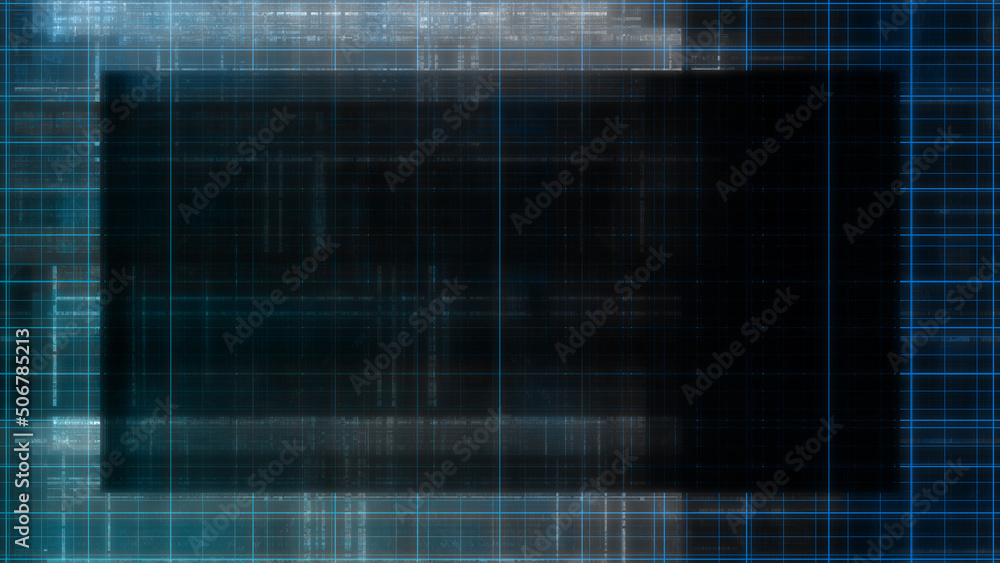 Abstract glitch art grid border background image. Abstract glitch art grid border background image.