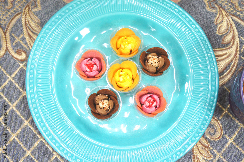 花の形のクッキー Stock Photo Adobe Stock