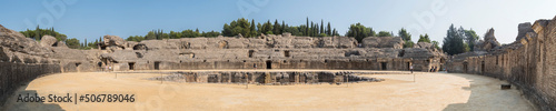Archaeological complex, Roman ruins of Itálica (Santiponce, Seville) photo