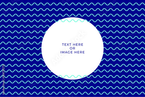 Circle And Wave Social Media Vector