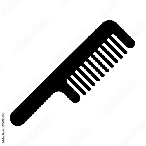 comb glyph icon photo