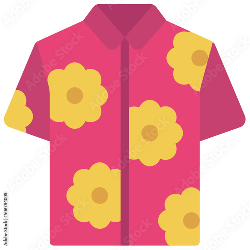Hawaiian Shirt Icon