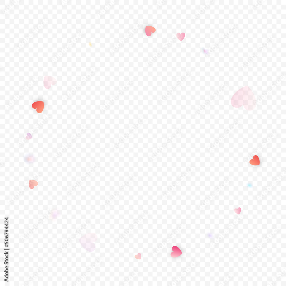 heart love vector confetti frame valentine pink heart love vector confetti frame valentine pink