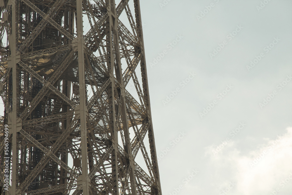 view of the eiffel tower