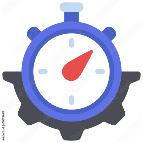 Efficiency Timer Icon