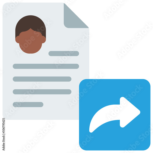 Share Resume Icon