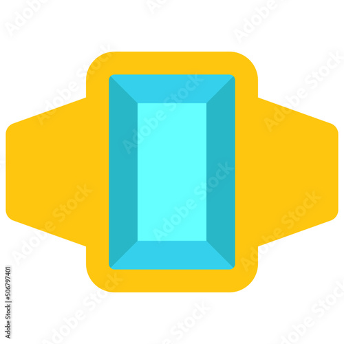 Baguette Ring Icon