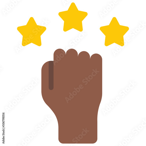 Motivation Hand Icon