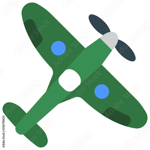 Spitfire Plane Icon