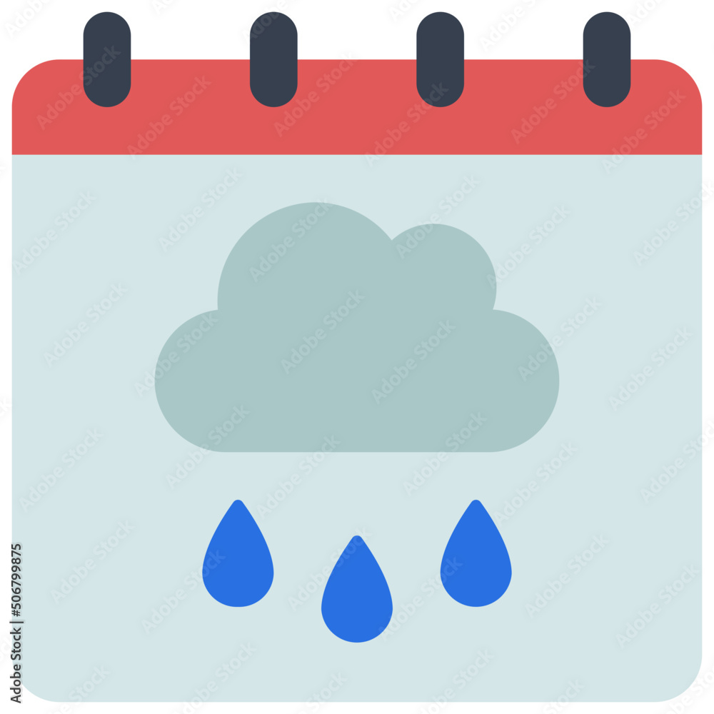 Winter Calendar Icon Winter Calendar Icon