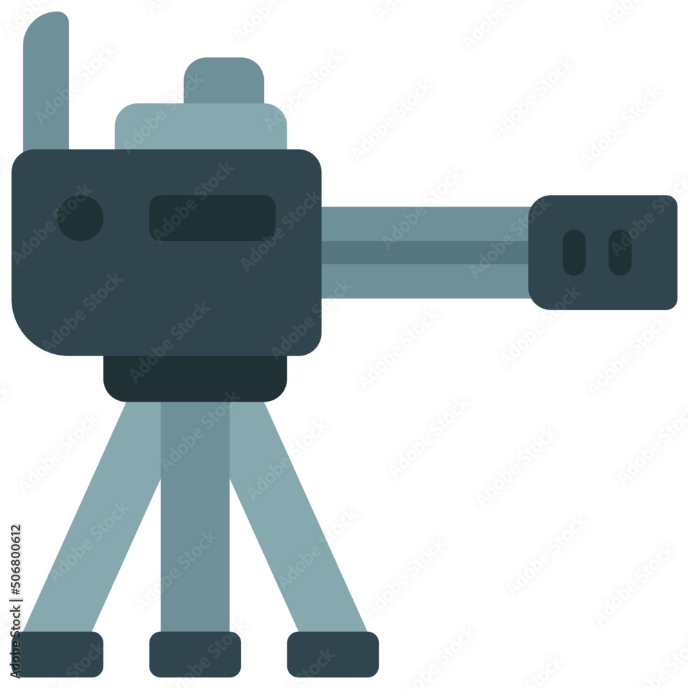 Turret Chain Gun Icon Turret Chain Gun Icon