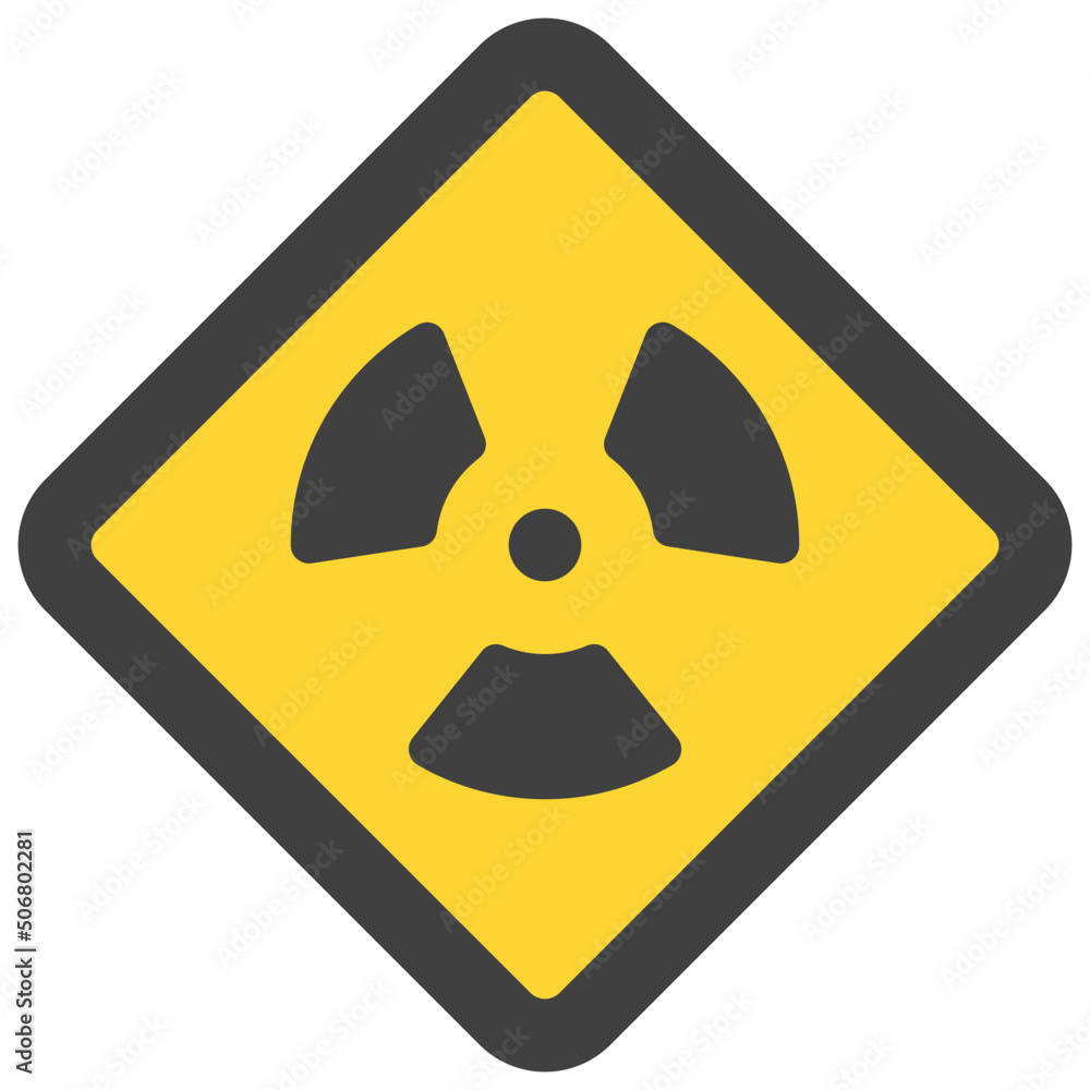 Fototapeta premium Nuclear Warning