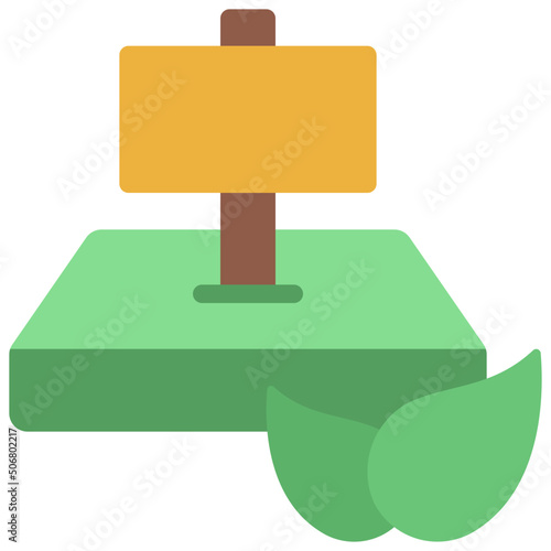 Sustainable Land Ownership Icon