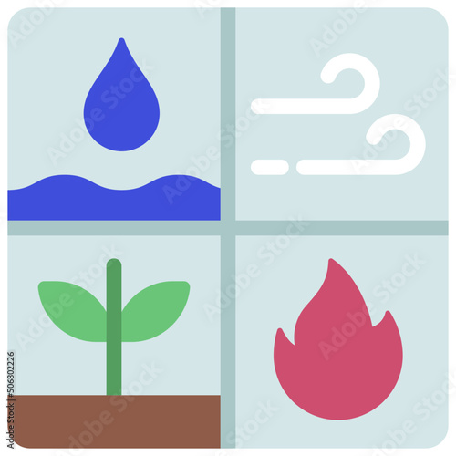 World Elements Icon