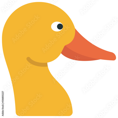 Duck Face Icon